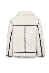 کاپشن تدی زنانه بژ Verbier دری مد