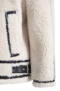 کاپشن تدی زنانه بژ Verbier دری مد