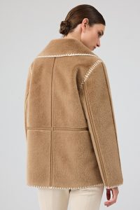 کاپشن تدی زنانه کاراملی Vald’isere دری مد