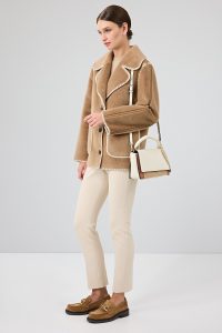 کاپشن تدی زنانه کاراملی Vald’isere دری مد