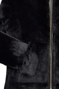 کت تدی دو رو مشکی زنانه گاردنا دری مد