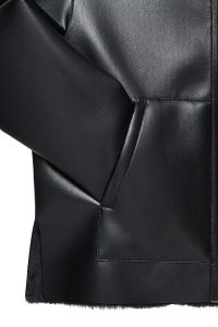 کت تدی دو رو مشکی زنانه گاردنا دری مد