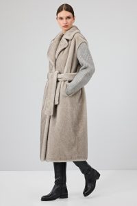 کت تدی زنانه طوسی Mirage دری مد