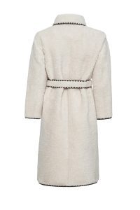 کت تدی سفید زنانه Montblanc دری مد