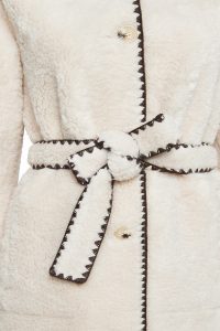 کت تدی سفید زنانه Montblanc دری مد