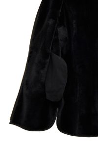 کت چرمی زنانه مشکی تدی کلاه‌دار Artesina دری مد