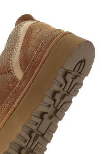 کتونی زنانه تدی جیر شتری خزدار بنددار لژدار دری مد