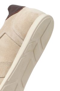 کتونی زنانه جیر بژ بنددار دری مد