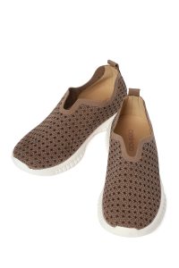 کفش زنانه جیر ویزون طرح‌دار راحتی دری مد