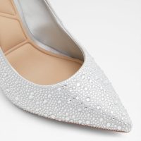 کفش زنانه پاشنه بلند نقره‌ای آلدو STESSY2.0 – ALDO