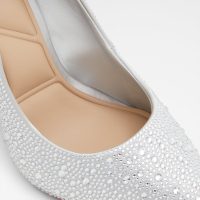 کفش زنانه پاشنه بلند نقره‌ای آلدو STESSY2.0 – ALDO