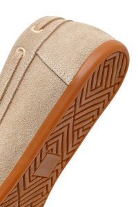 کفش لوفر زنانه جیر بژ منگوله‌دار دری مد