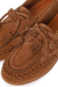 کفش لوفر زنانه جیر توبا منگوله‌دار دری مد