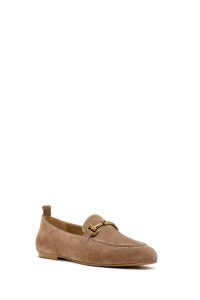 کفش لوفر زنانه جیر ویزون سگک‌دار دری مد