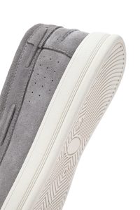 کفش مردانه جیر خاکستری بندی کژوال دری مد