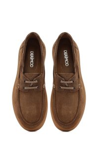 کفش مردانه جیر ویزون بندی کژوال دری مد