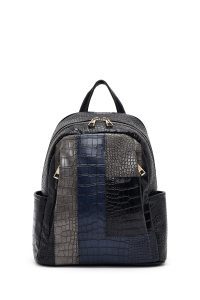 کوله پشتی مشکی طرح‌دار دری مد