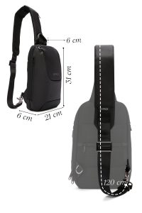 کوله پشتی مشکی مردانه دی پک دری مد