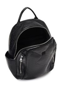 کوله پشتی مشکی چاپی دری مد