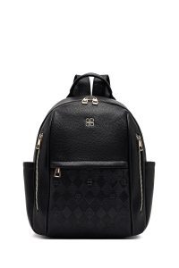 کوله پشتی مشکی چاپی دری مد