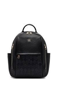 کوله پشتی مشکی چاپی دری مد