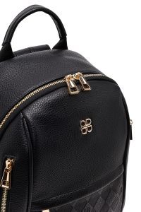 کوله پشتی مشکی چاپی دری مد