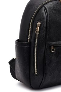 کوله پشتی مشکی چاپی دری مد