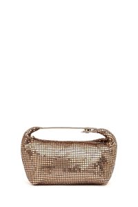 کیف زنانه برنزی مینی پولک‌دار دری مد