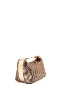 کیف زنانه برنزی مینی پولک‌دار دری مد