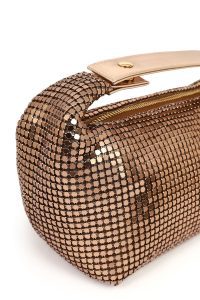 کیف زنانه برنزی مینی پولک‌دار دری مد