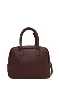 کیف زنانه زرشکی بلند بنددار دری مد