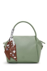 کیف زنانه سبز بلند بنددار دری مد