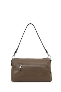 کیف زنانه قهوه‌ای بلند دری مد