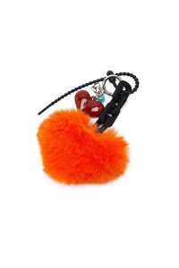 کیف زنانه قهوه‌ای بنددار با اکسسوری دری مد