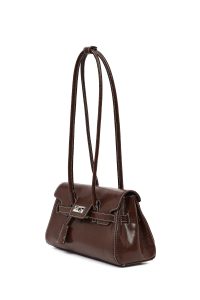 کیف زنانه قهوه‌ای دری مد