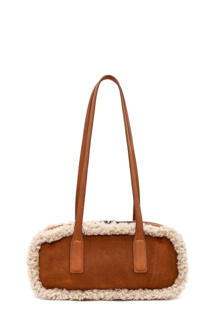 کیف زنانه قهوه‌ای سوئیت دری مد