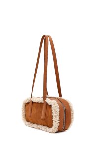 کیف زنانه قهوه‌ای سوئیت دری مد