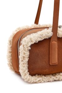 کیف زنانه قهوه‌ای سوئیت دری مد