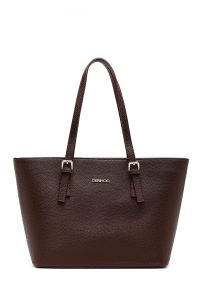 کیف زنانه قهوه‌ای کلاسیک دری مد