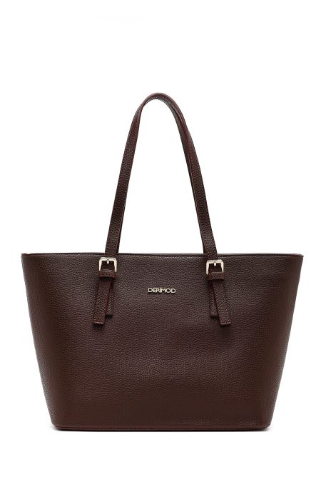 کیف زنانه قهوه‌ای کلاسیک دری مد