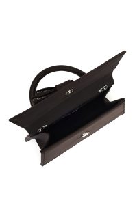 کیف زنانه مشکی بلند بند زنجیری مینی دری مد