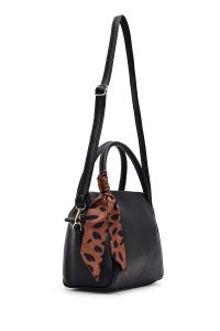 کیف زنانه مشکی بلند بنددار دری مد