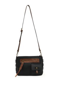 کیف زنانه مشکی بلند بنددار دری مد