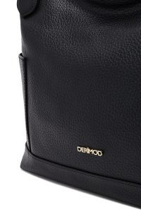 کیف زنانه مشکی بلند بنددار دری مد