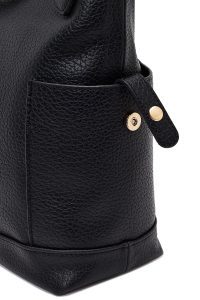 کیف زنانه مشکی بلند بنددار دری مد