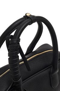 کیف زنانه مشکی بلند بنددار دری مد