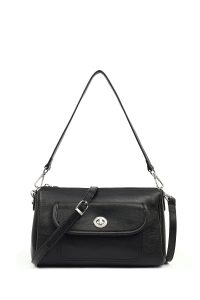 کیف زنانه مشکی بلند دری مد