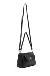 کیف زنانه مشکی بلند دری مد