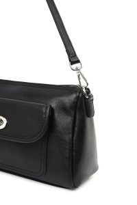 کیف زنانه مشکی بلند دری مد