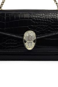 کیف زنانه مشکی بلند زنجیری ریز کلاسیک دری مد